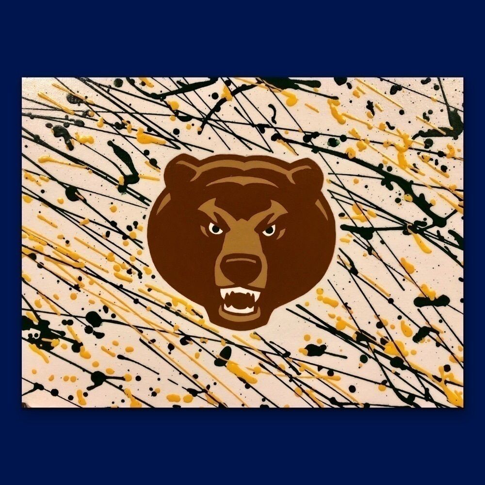 Baylor University Bears Painting